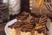 Chocolate Peanut Butter Rice Krispies Treats — 5 Ingredients
