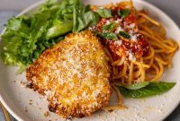Crispy Parmesan-Crusted Chicken in the Air Fryer