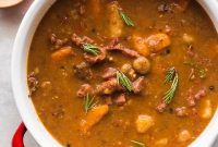 Hearty Rosemary and Garlic Beef Stew Recipe