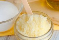 Sea Salt and Olive Oil Body Scrub for Smooth, Glowing Skin