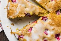 Gluten-Free Orange Cranberry Cornbread Cake Recipe