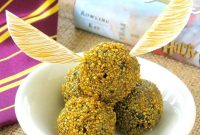 Golden Snitch Truffle Recipe — Harry Potter Chocolate Balls
