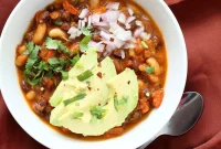 One-Pot Cannellini and Black Bean Chili Recipe