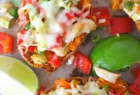 Twice-Baked Chicken, Vegetables & Sweet Potato Casserole
