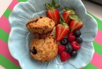 Blueberry Lemon Weetabix Muffins Recipe for Breakfast or Snack