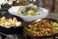 Maple-Dijon Roasted Cauliflower with Cheese Gratin