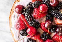 Gluten-Free Coconut Cake with Mixed Berries