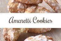 Classic Italian Amaretti Cookies Recipe for Crispy, Almond Flavors