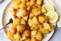 Crispy Greek-Style Potatoes in the Air Fryer