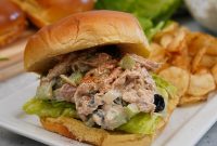 Smoked Chicken Salad with Apple, Walnut & Honey Mustard Dressing