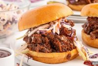 Smoky Texas Brisket Sandwich Recipe for Tender Pulled Beef