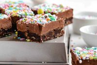 Malted Milk Chocolate Easter Egg Fudge Brownies Recipe