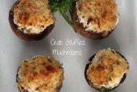 Crab-Stuffed Mushrooms Recipe: Creamy, Cheesy Appetizer