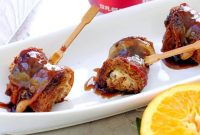 Dr Pepper-Glazed Bacon Roll-Ups: Sweet and Savory Appetizer