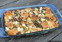 Apple Sausage Croissant Stuffing Recipe