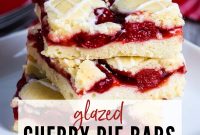 Glazed Cherry Bars: Simple Sweet Dessert Bars Recipe
