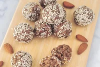 Tahini, Almond & Date Energy Bites — No-Bake Snack Recipe