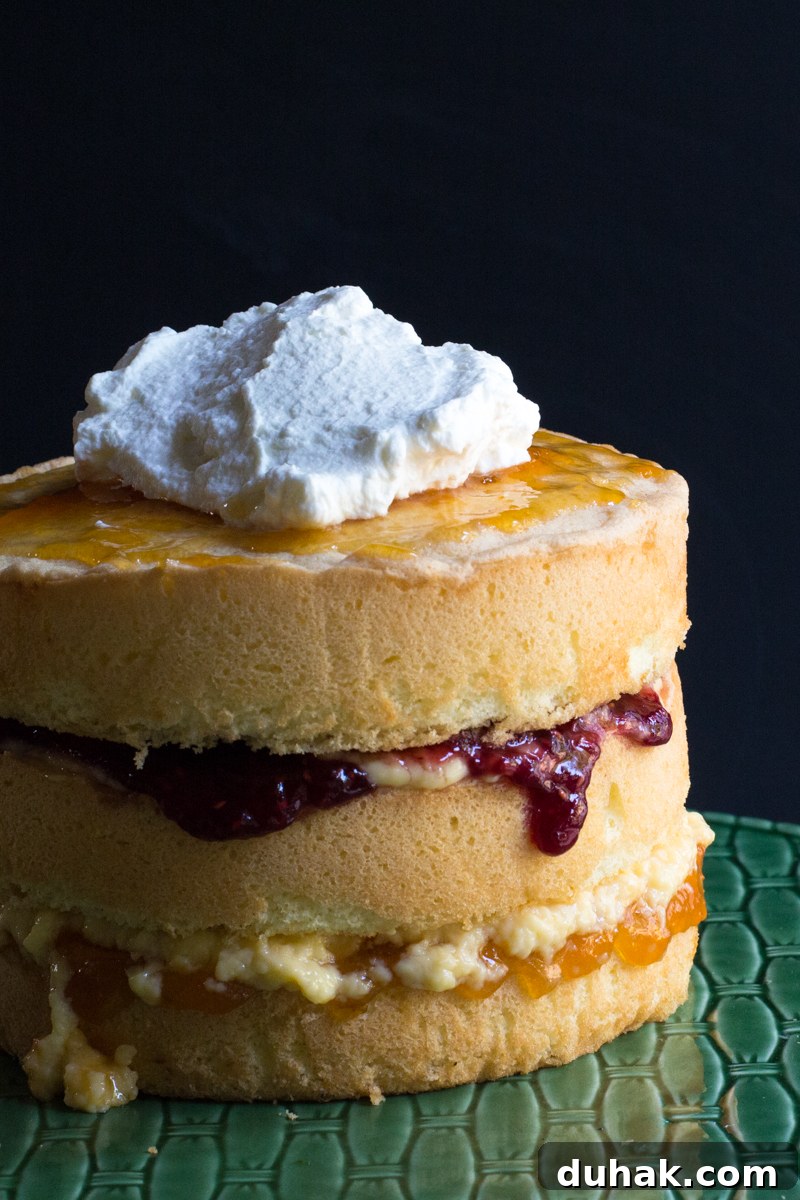 Traditional Danish Layer Cake (Lagkage): Recipe & Tips 5 danish-layer-cake-layers-jammed