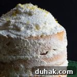 Traditional Danish Layer Cake (Lagkage): Recipe & Tips 7 Danish layer cake of sponge cake layered with apricot and raspberry jams and custard,all topped off with whipped cream.