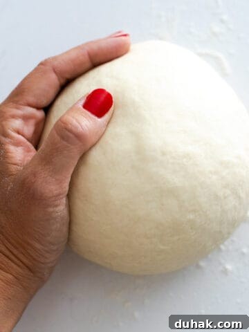 Quick and Easy Pizza Dough by Baking The Goods