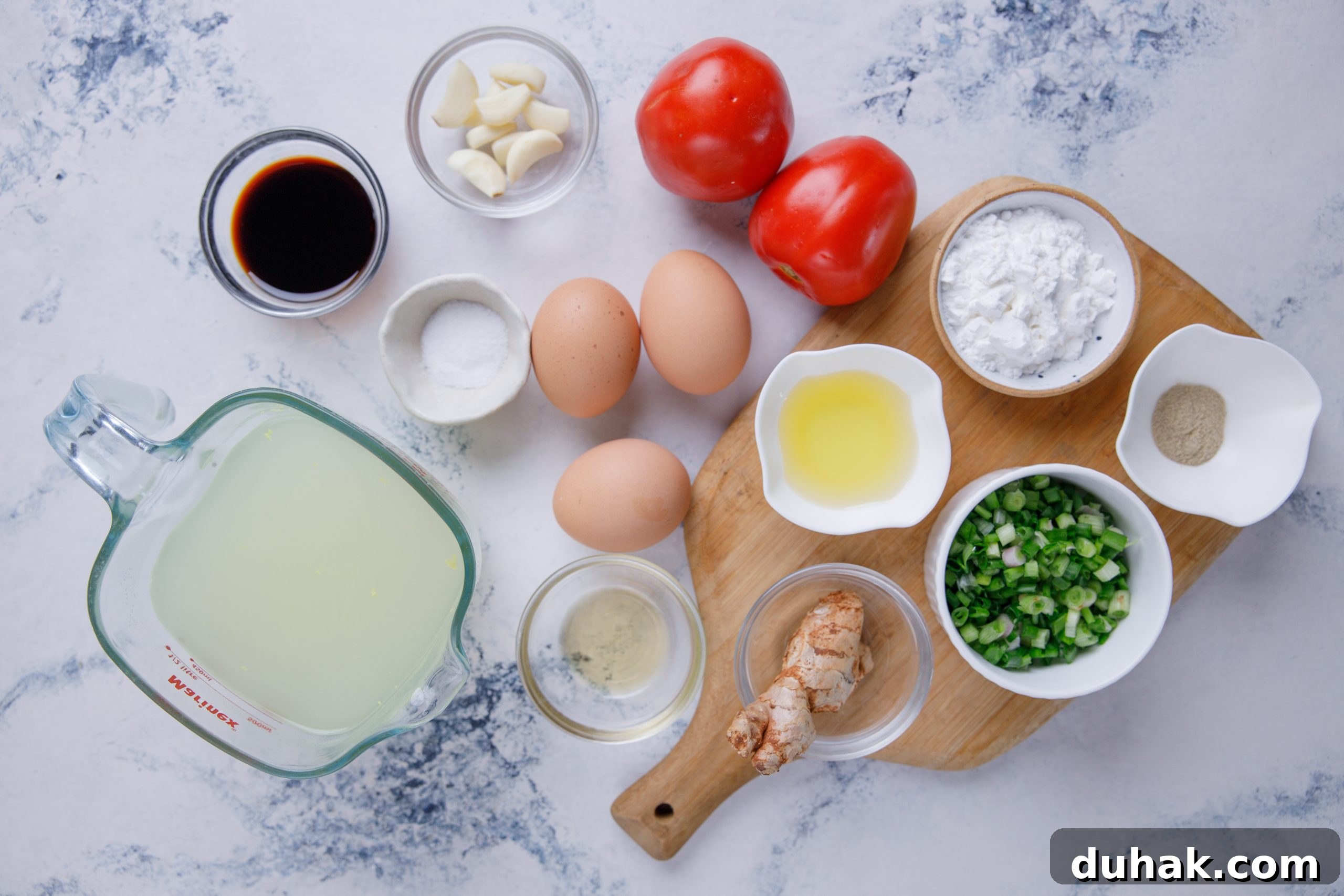 Quick Tomato and Egg Drop Soup Recipe for Comforting Meals 4 Ingredients for Tomato Egg Drop Soup