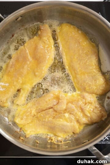 frying chicken