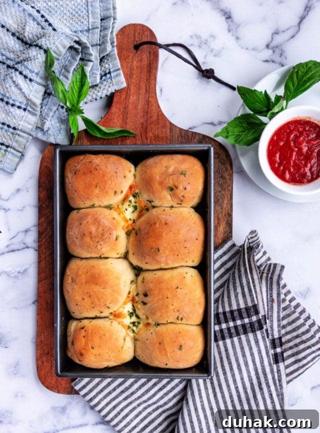 Cheesy Stuffed Dinner Rolls Recipe for Soft, Gooey Bites 3 Cheese Stuffed Dinner Rolls