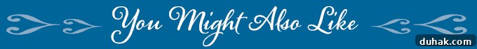 blue banner with the words you might also like