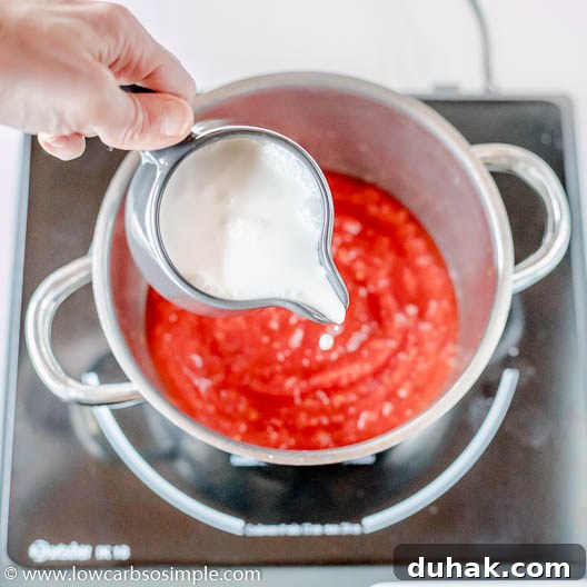 Creamy Roasted Tomato & Garlic Soup Recipe 4 Coconut Milk | Low-Carb, So Simple