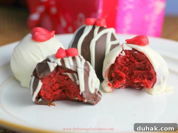 Red Velvet Luv Truffles Recipe — Decadent Chocolate-Cream Treats 5 Red Velvet Luv Truffles