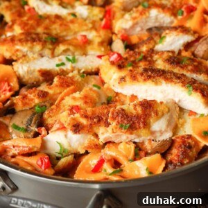 Louisiana chicken pasta.