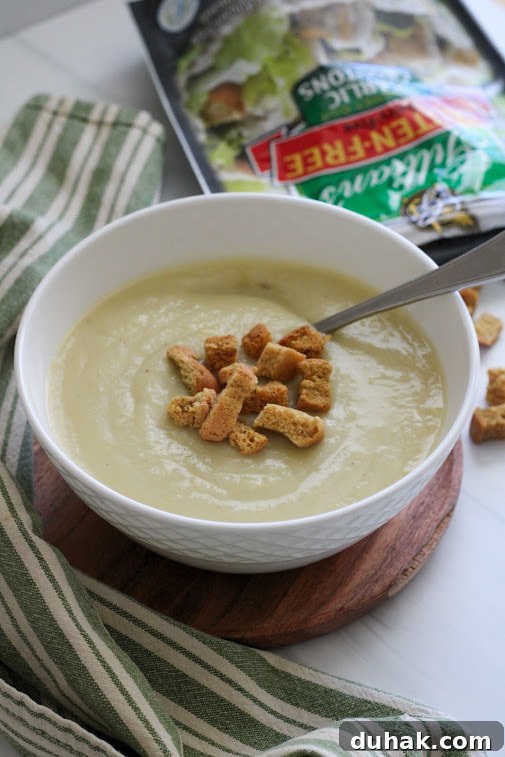 Creamy Potato Leek Soup (Gluten- and Dairy-Free Recipe) 5 dairy free gluten free potato leek soup