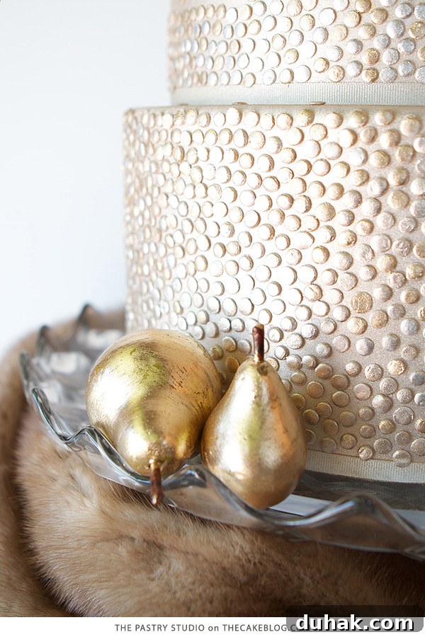 Golden Pear Cake | by The Pastry Studio for TheCakeBlog.com