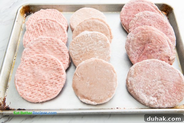 Air Fryer Guide: Perfectly Crispy Frozen Turkey Patties in Minutes 3 Frozen turkey burgers in air fryer