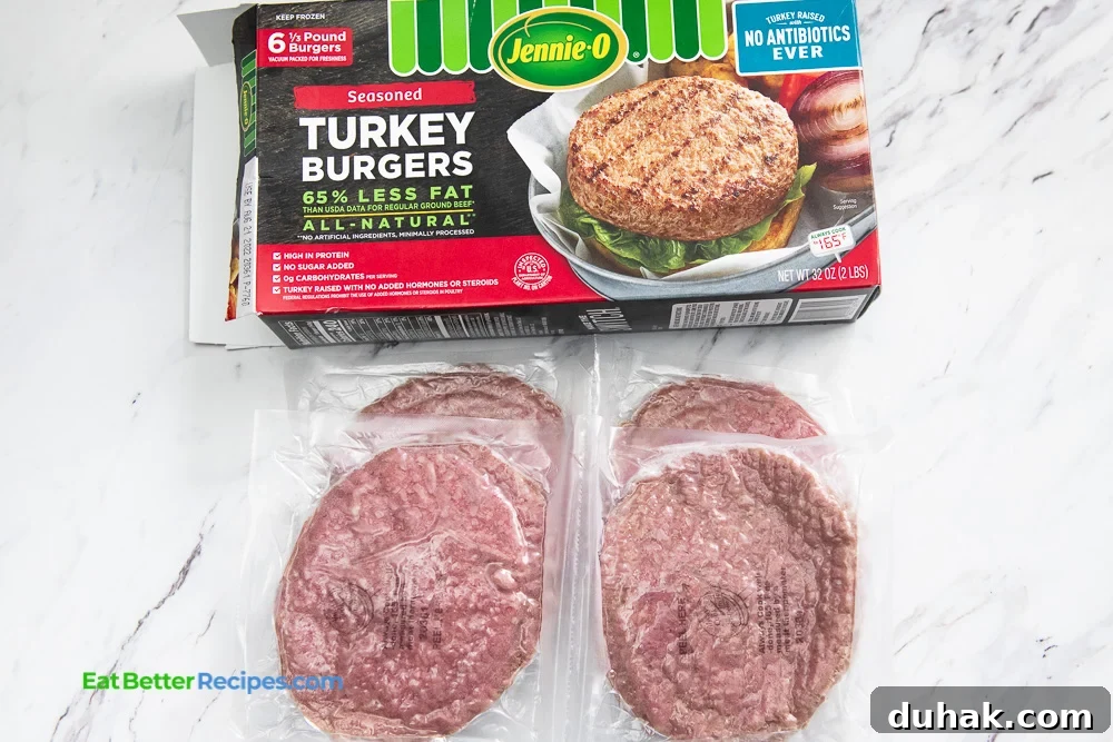 Air Fryer Guide: Perfectly Crispy Frozen Turkey Patties in Minutes 4 Jennie-O frozen turkey patty