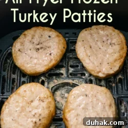 Air Fryer Guide: Perfectly Crispy Frozen Turkey Patties in Minutes 8 Air Fryer Frozen Turkey Patties