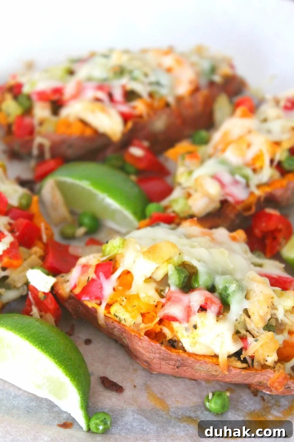 Twice-Baked Chicken, Vegetables & Sweet Potato Casserole 5 Twice Baked Chicken Sweet Potatoes