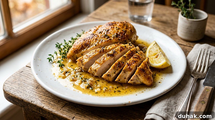 Garlic Butter Pan-Seared Chicken