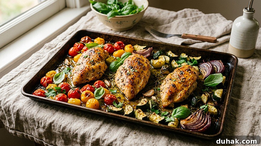 Italian Herb Chicken with Vegetables