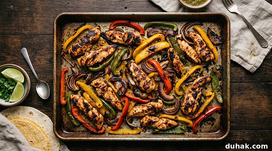 Fajita Chicken with Peppers and Onions