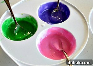 Homemade face and body paint for kids