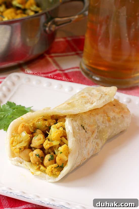 Greek Chickpea & Quinoa Salad with Feta and Lemon Dressing 6 Curried Chickpea and Cauliflower Wraps