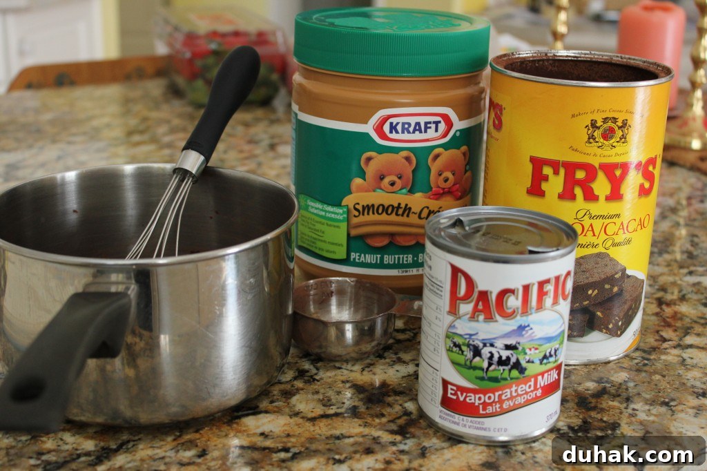 IMG_4437 ingredients for mississippi mud sauce