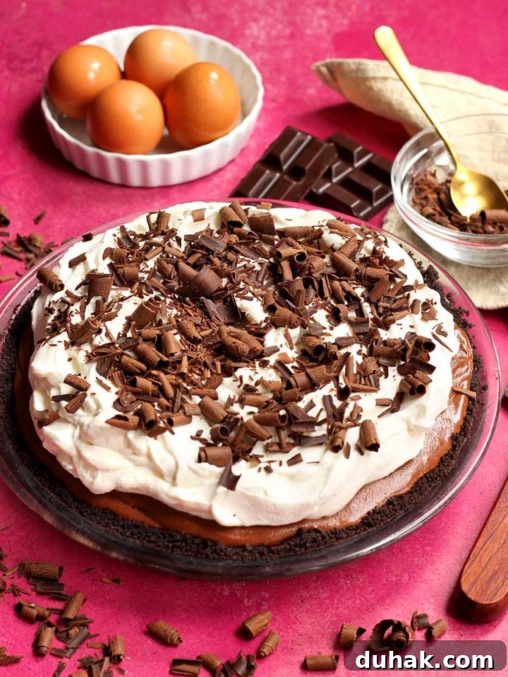 French silk pie
