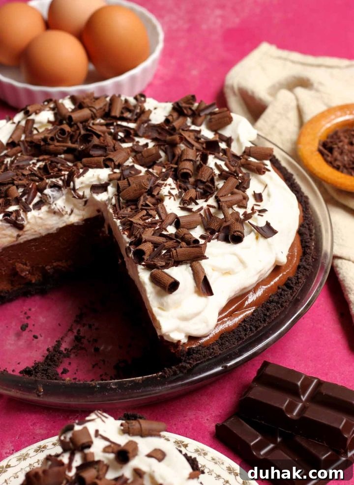 French silk pie