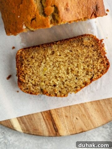 Moist banana bread