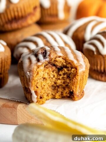 Pumpkin banana muffin