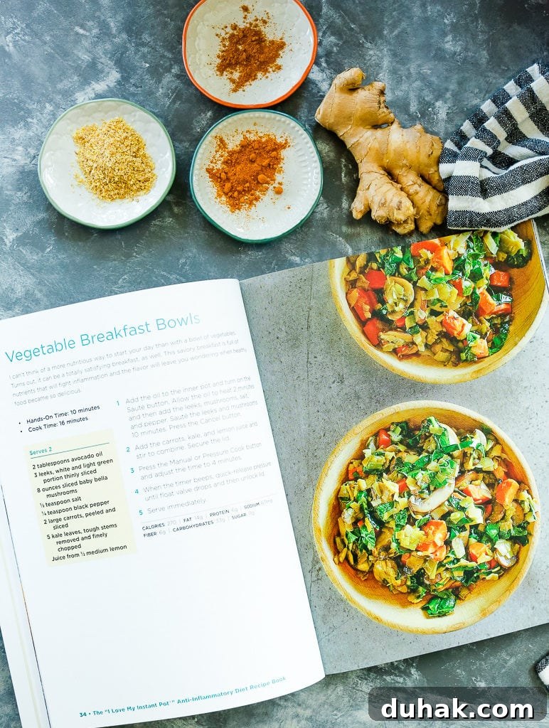Inside I Love My Instant Pot Anti-Inflammatory Recipes 3 I Love My Instant Pot Anti-Inflammatory Diet Recipe Book inside peek