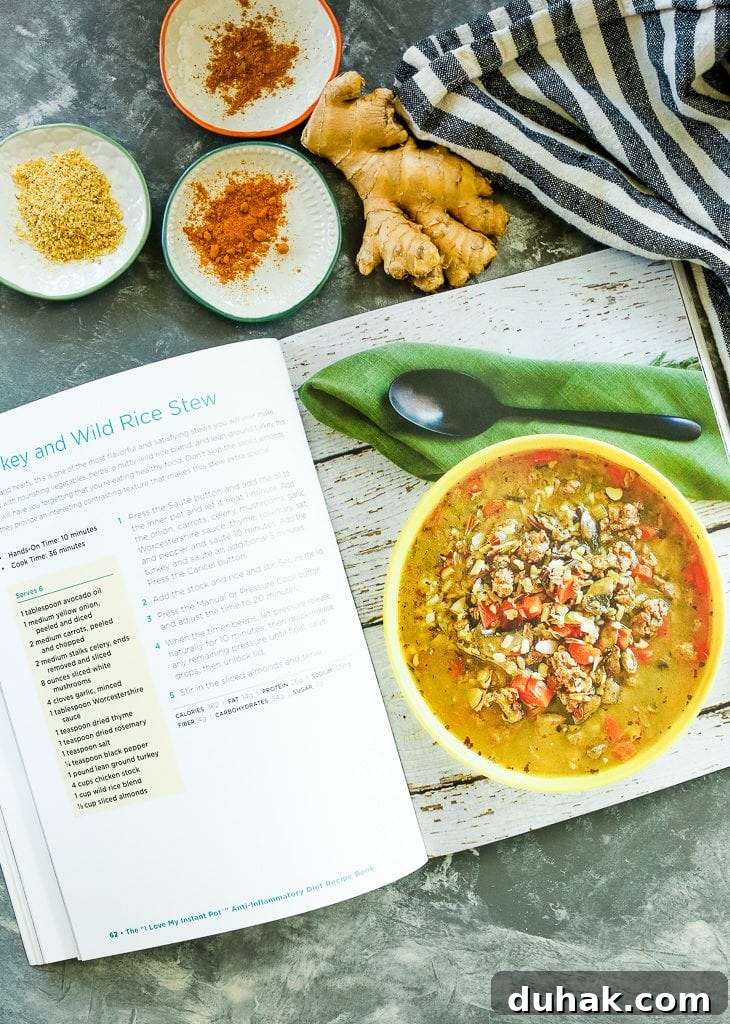 Inside I Love My Instant Pot Anti-Inflammatory Recipes 5 I Love My Instant Pot Anti-Inflammatory Diet Recipe Book inside peek