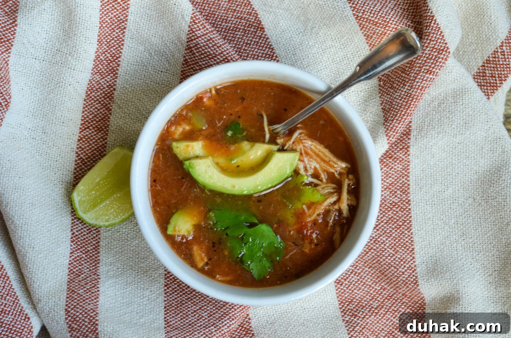November 18–22 Weekly Meal Plan & Grocery List 5 Chicken Tortilla-less Soup